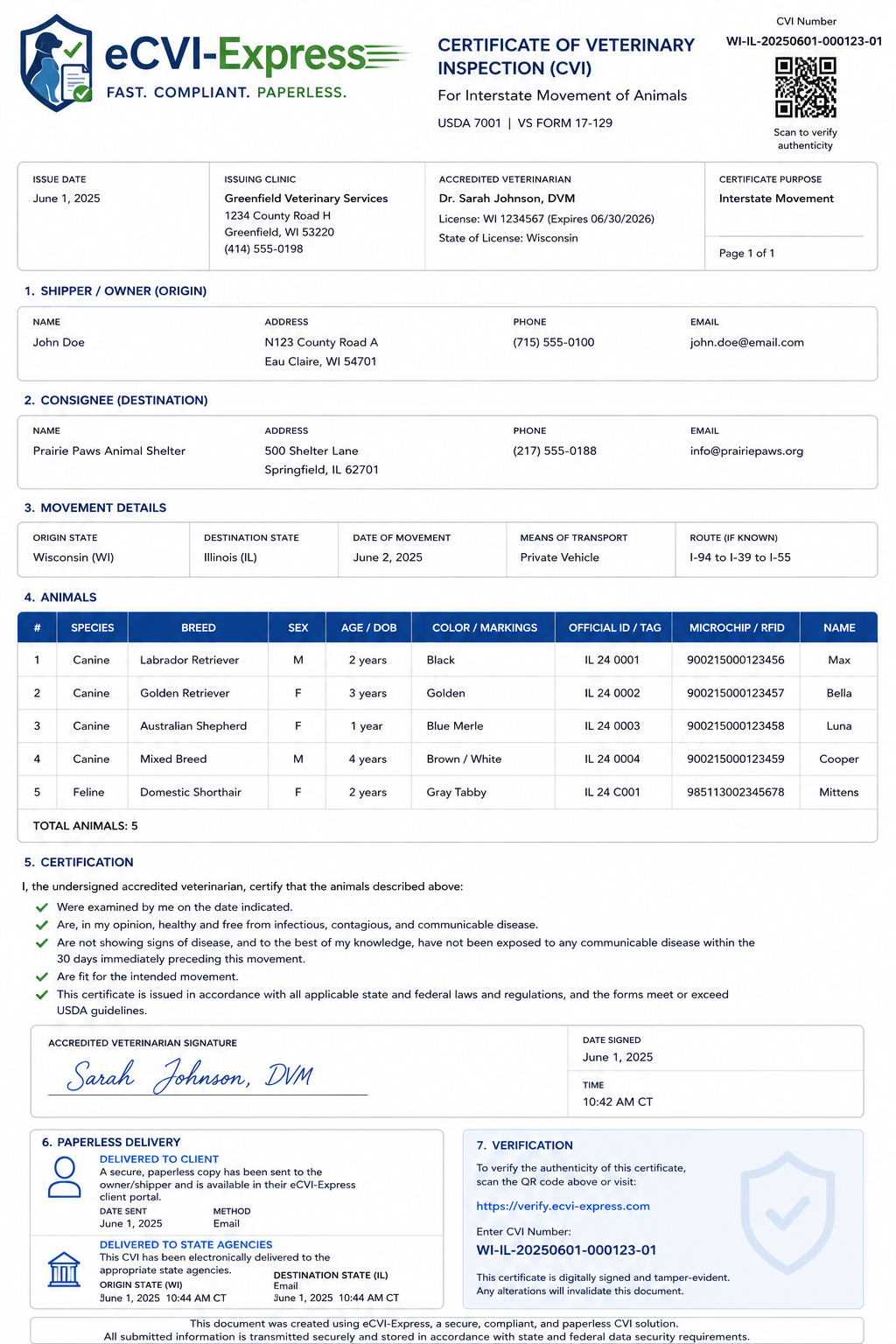 eCVI preview document