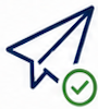 Paperless Delivery to Clients icon